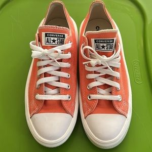 Orange platform converse